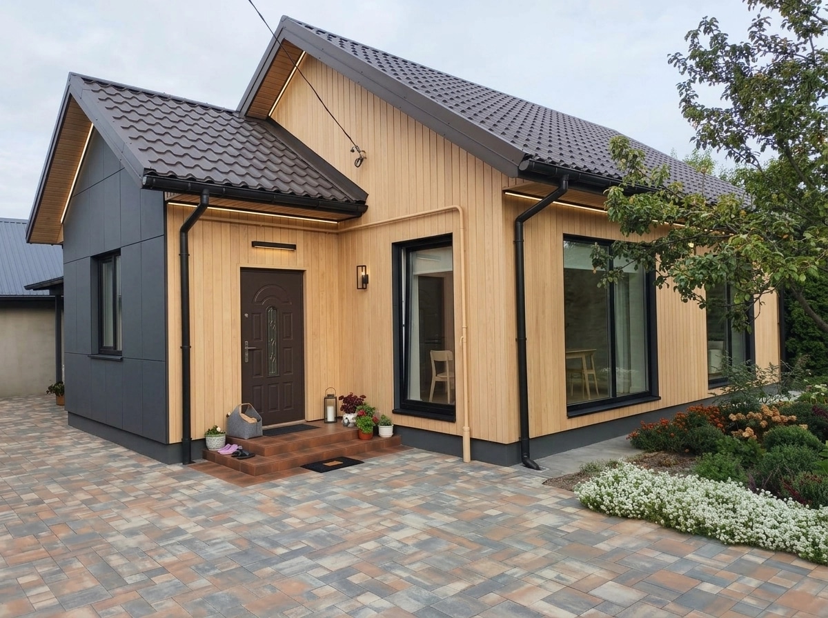 Scandinavian Facade Facade design — facade photo by GenRoom AI