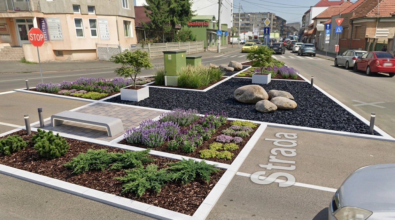 Landscape design in Contemporary Yard style — Yard by GenRoom AI