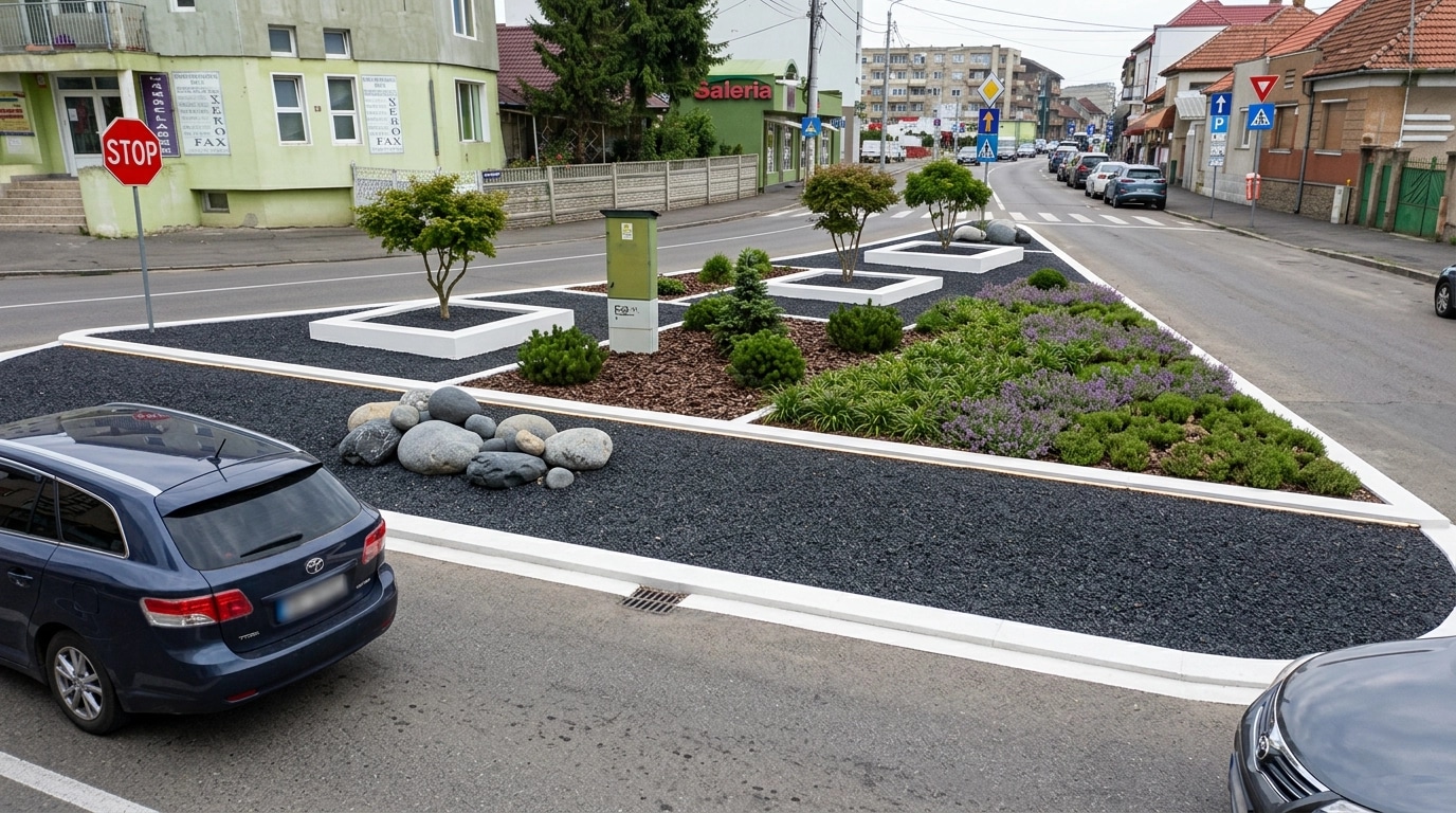 Landscape design in Minimalist Yard style — Yard by GenRoom AI