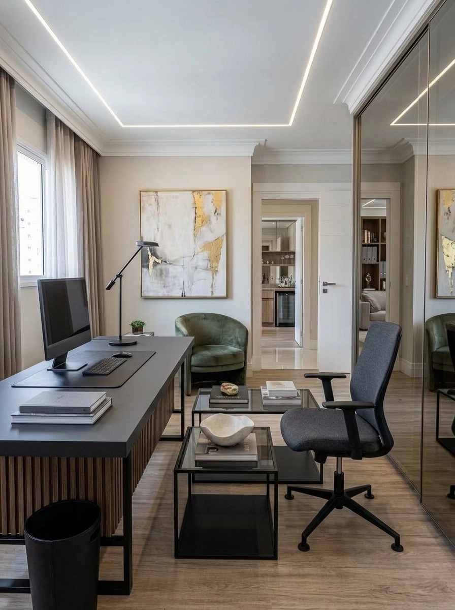Interior design in Contemporary style — Living Room by GenRoom AI