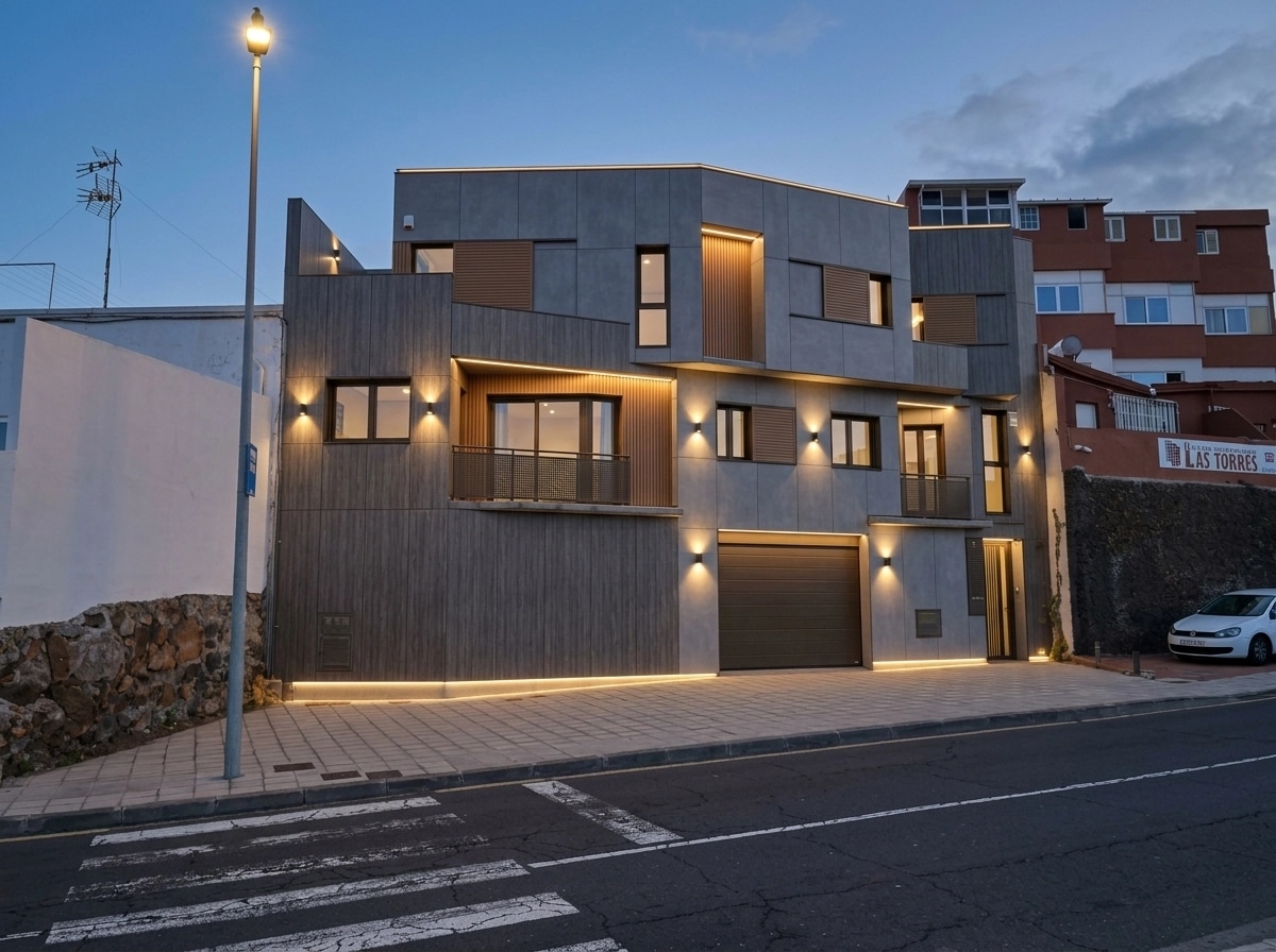 Facade design in Contemporary Facade style — Facade by GenRoom AI