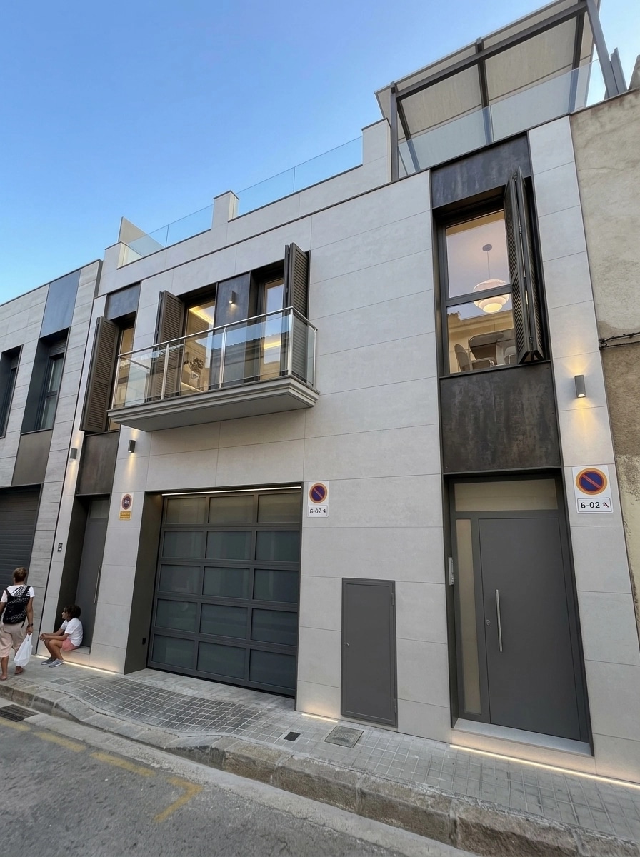 Contemporary Facade Facade design — facade photo by GenRoom AI