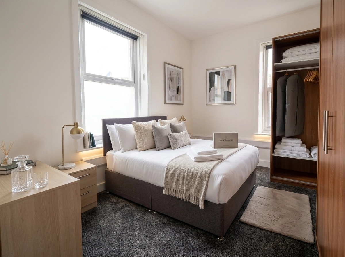Interior design in Contemporary style — Bedroom by GenRoom AI