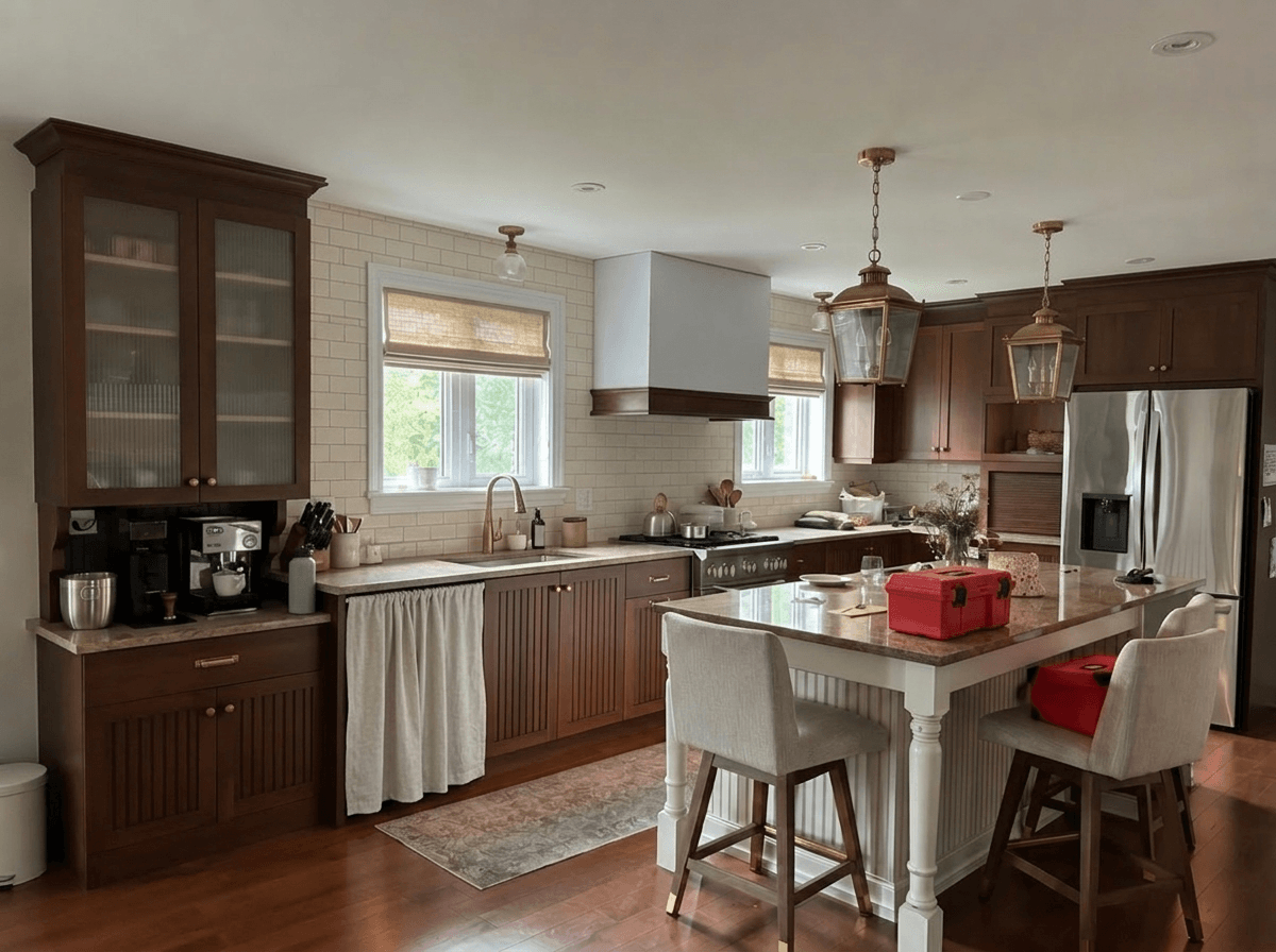 Kitchen interior in no_style style — photo by GenRoom AI