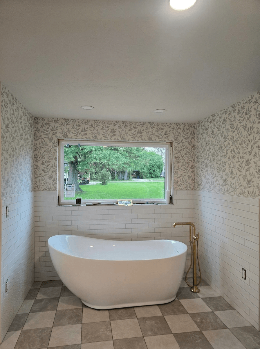 Bathroom interior in no_style style — photo by GenRoom AI