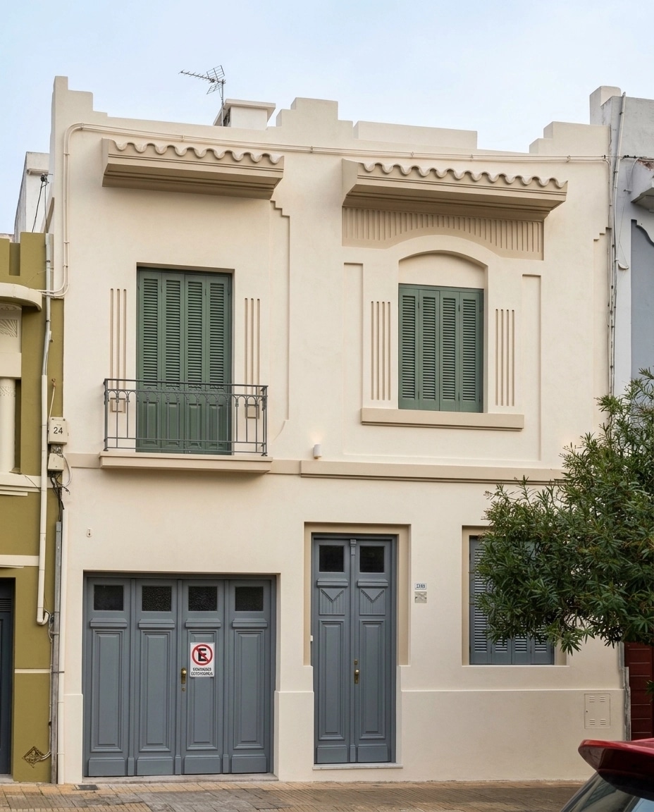 Classic Facade Facade design — facade photo by GenRoom AI