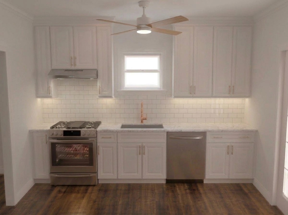 Interior design in Transitional style — Kitchen by GenRoom AI