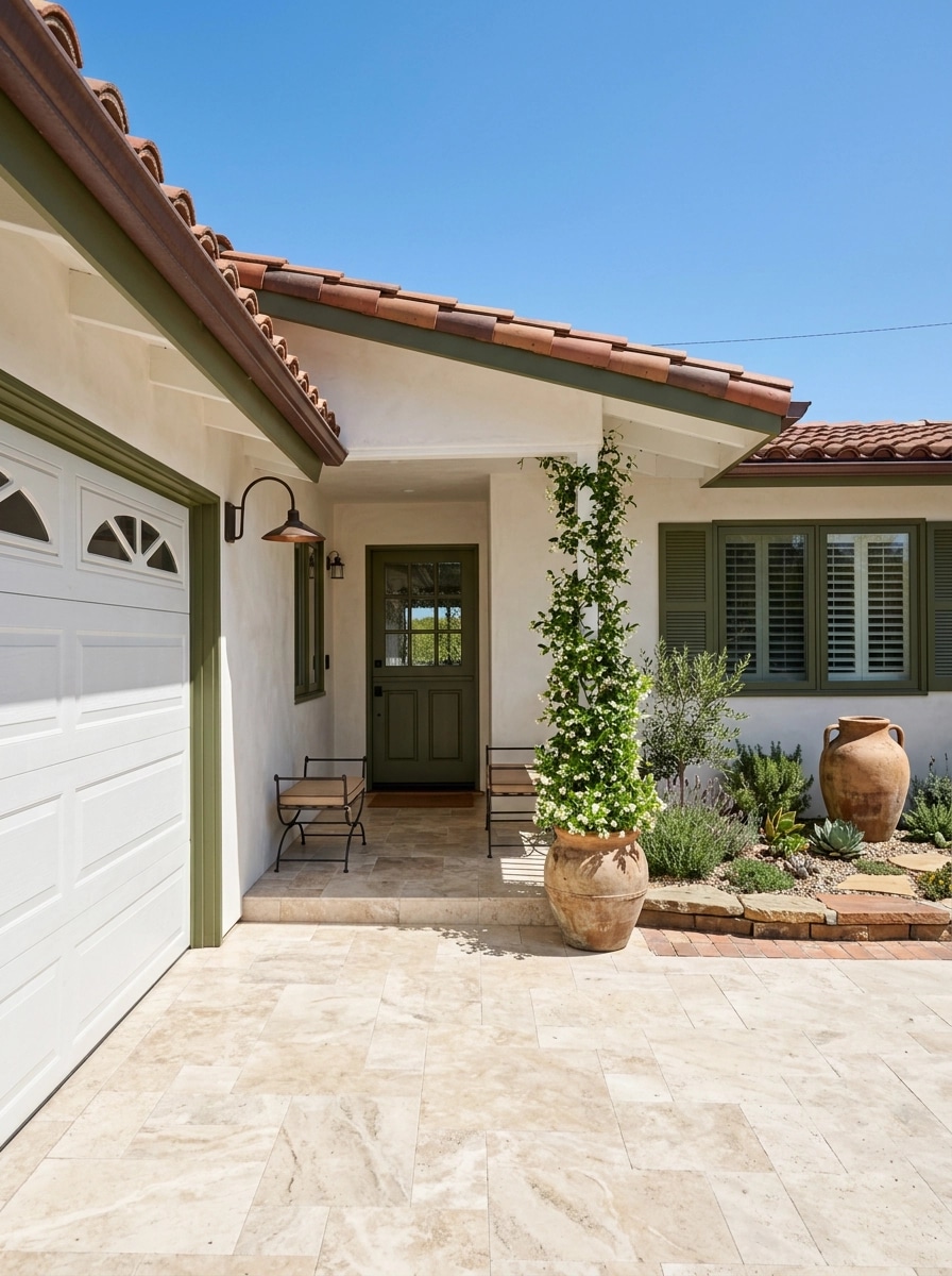 Landscape design in Mediterranean Yard style — Yard by GenRoom AI