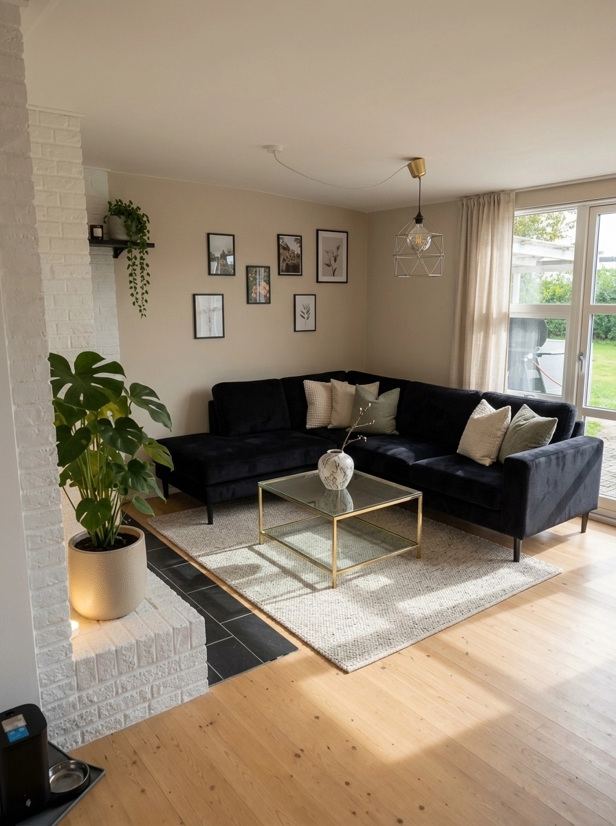 Interior design in Contemporary style — Living Room by GenRoom AI