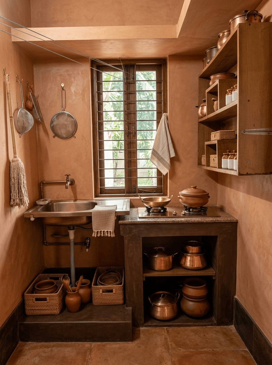 Kitchen interior in no_style style — photo by GenRoom AI