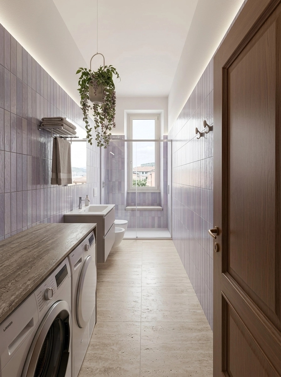 Contemporary Bathroom design — interior photo by GenRoom AI