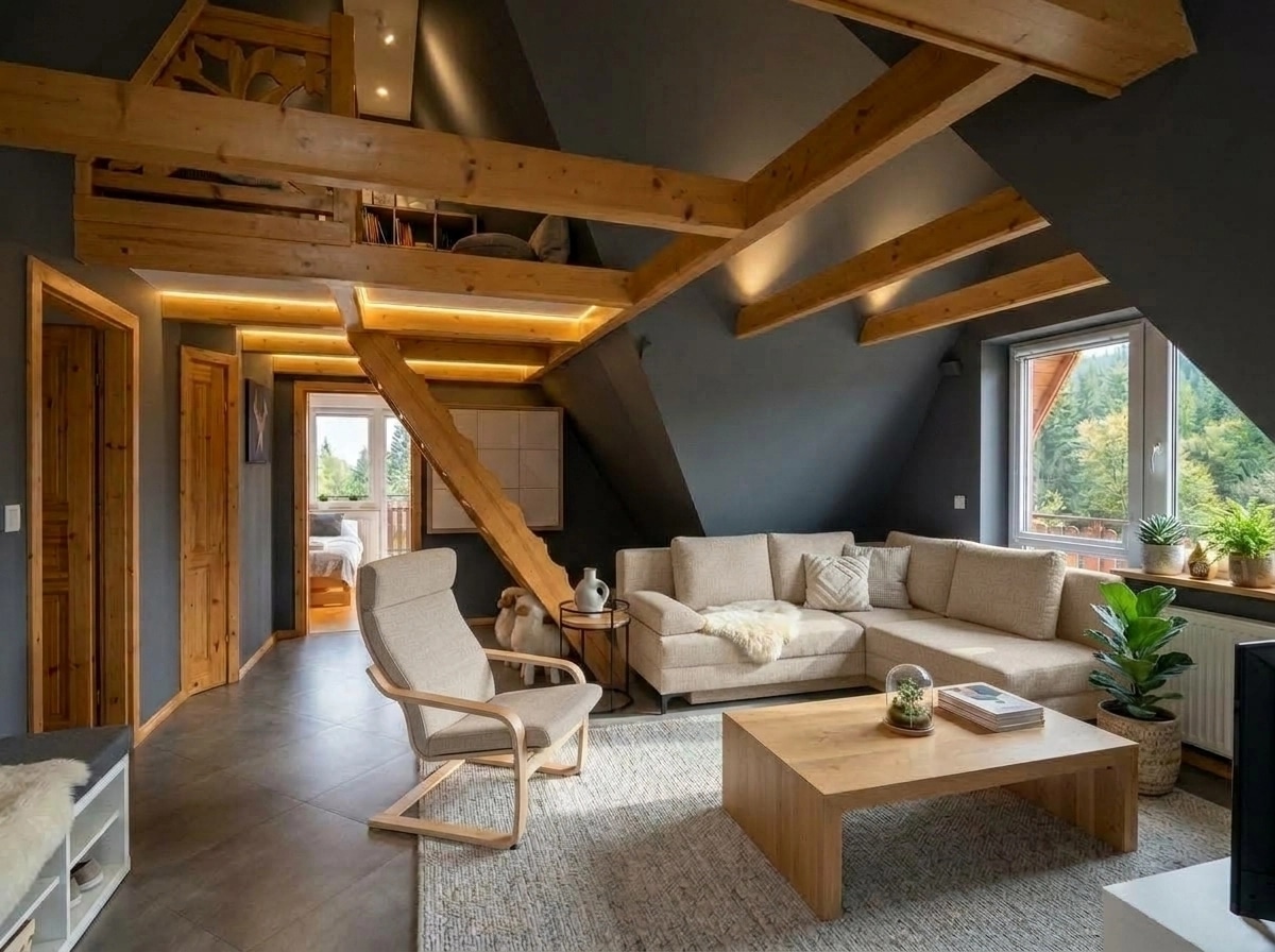 Scandinavian Living Room design — interior photo by GenRoom AI