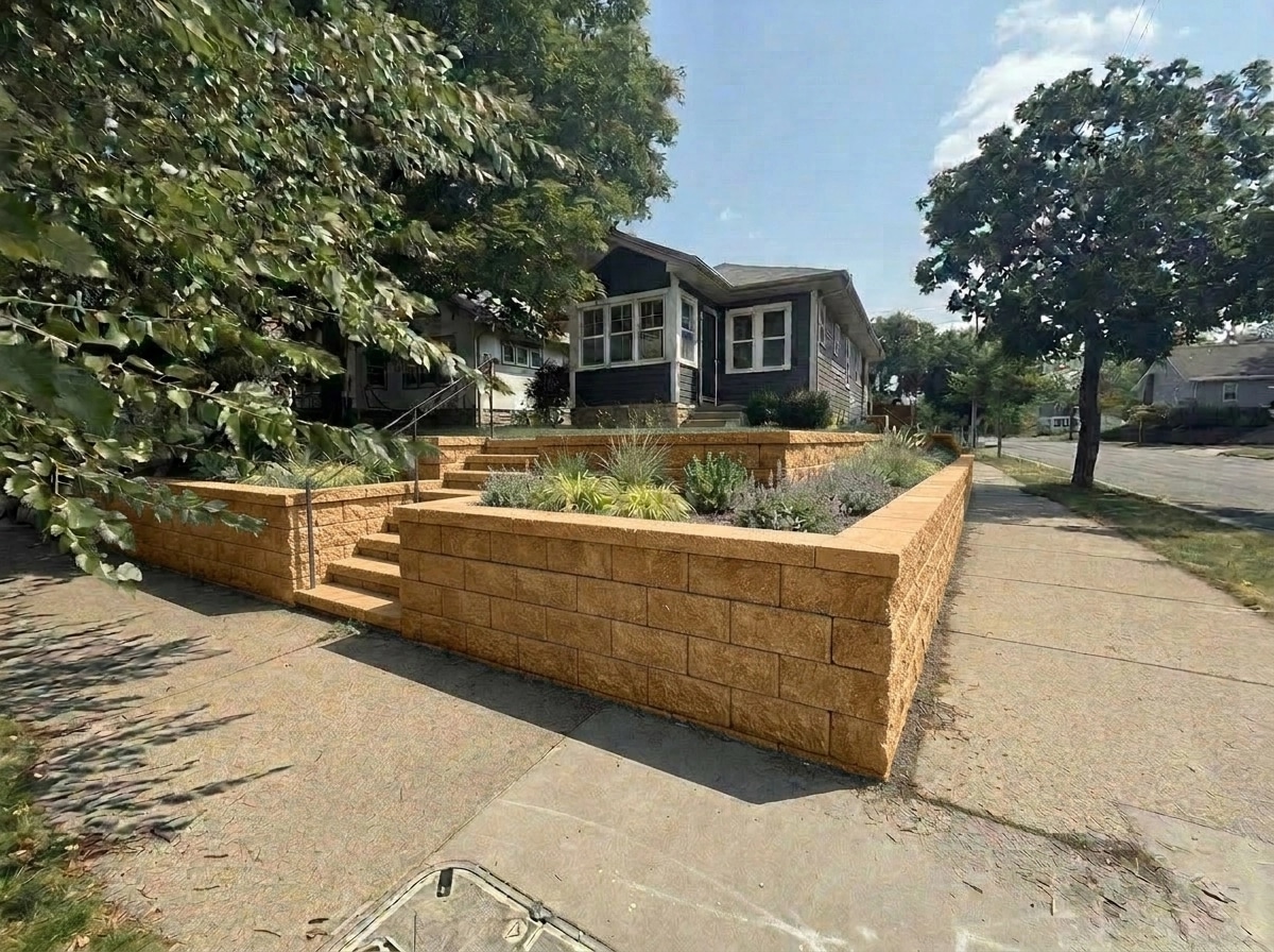 Yard design in no_style style — photo by GenRoom AI