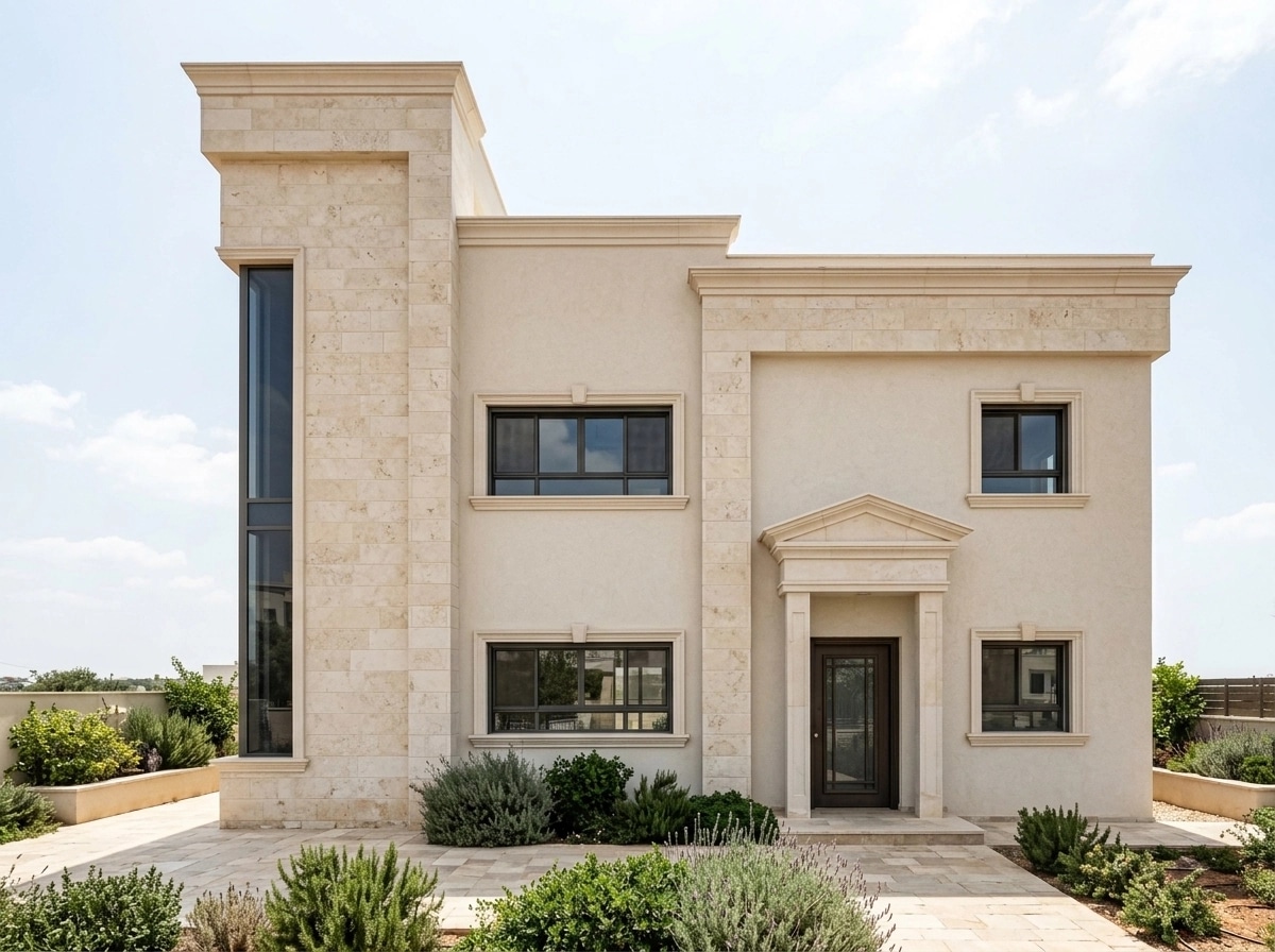 Facade design in Neoclassic Facade style — Facade by GenRoom AI
