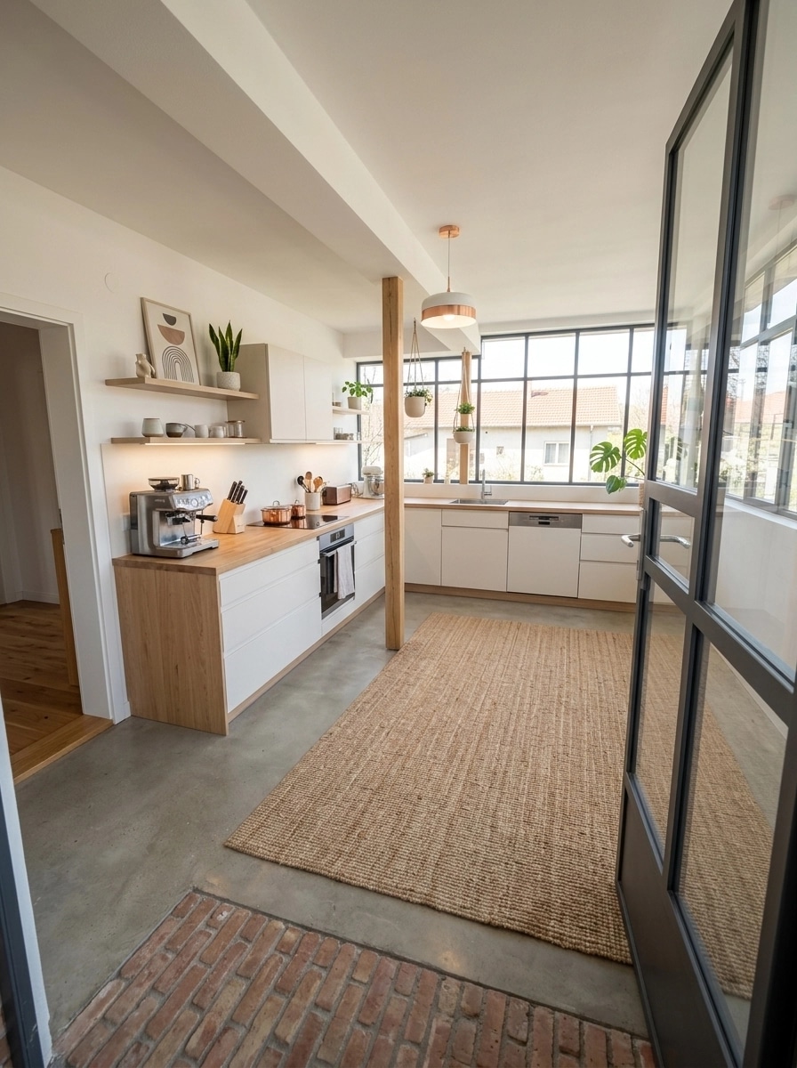 Scandinavian Kitchen design — interior photo by GenRoom AI