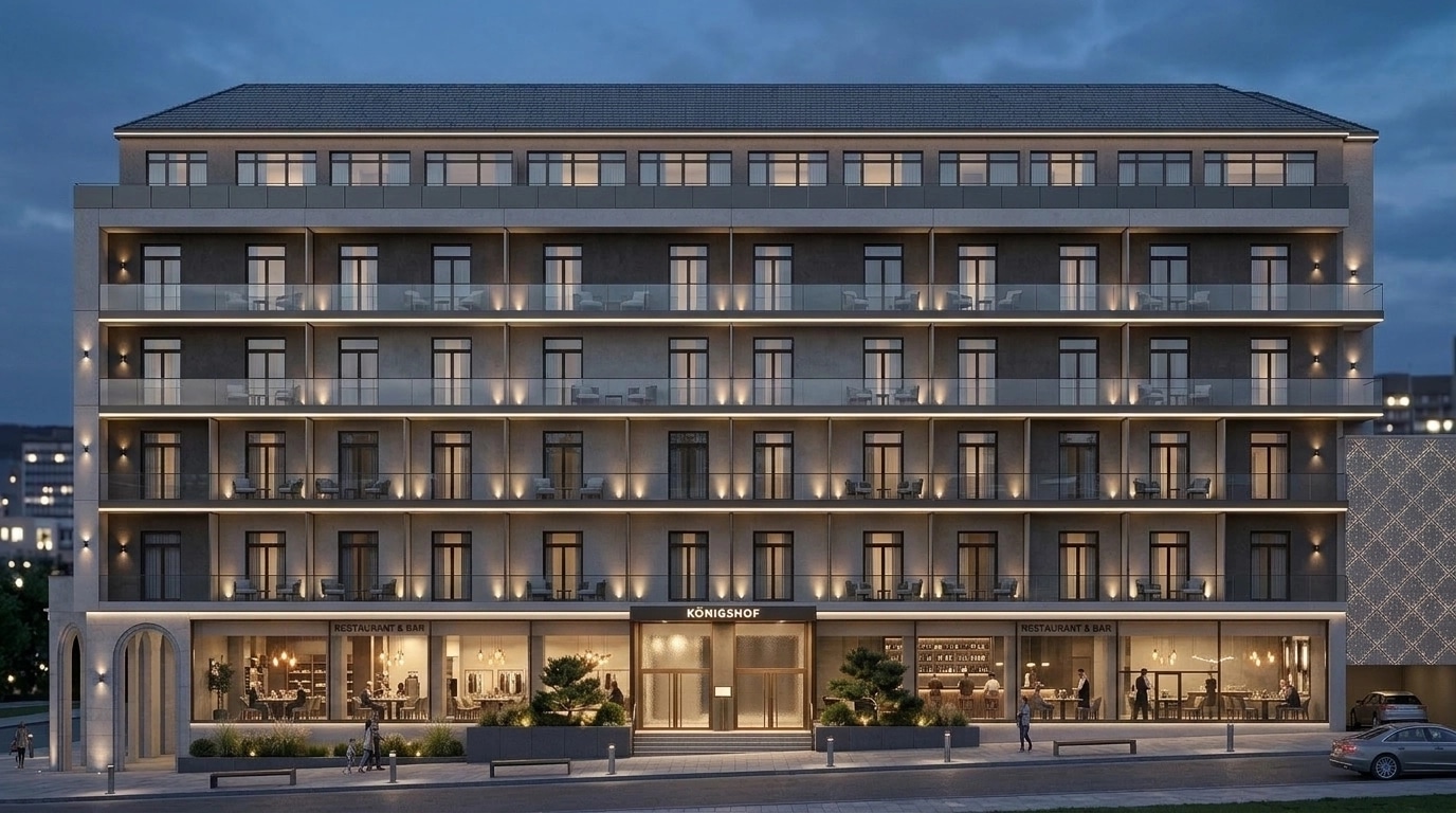 Contemporary Facade Facade design — facade photo by GenRoom AI