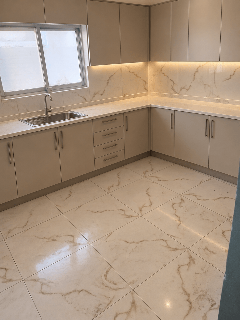 Kitchen interior in no_style style — photo by GenRoom AI