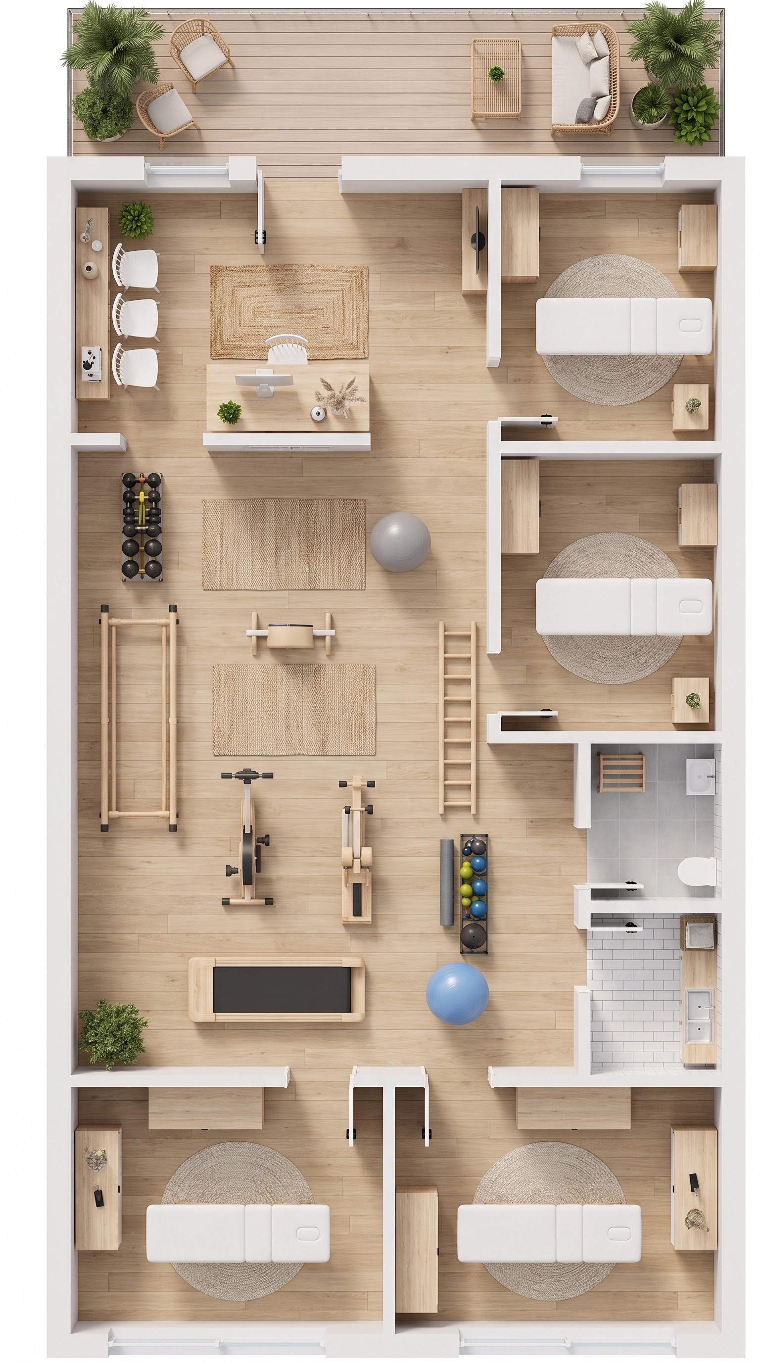 Scandinavian Living Room design — interior photo by GenRoom AI