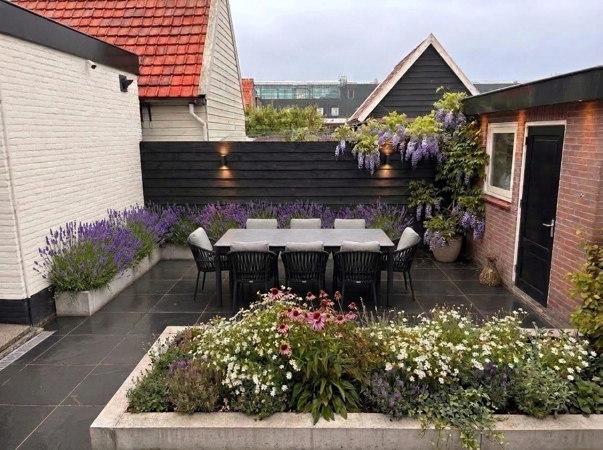 Country Rustic Garden Yard design — yard photo by GenRoom AI