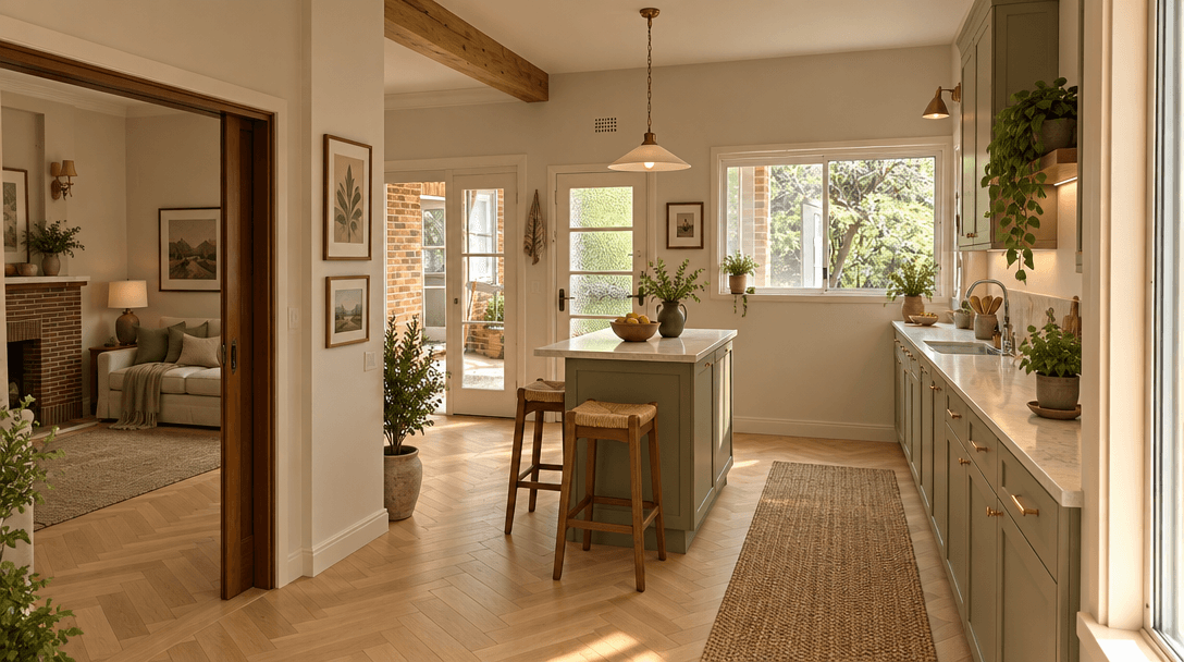 Kitchen interior in no_style style — photo by GenRoom AI