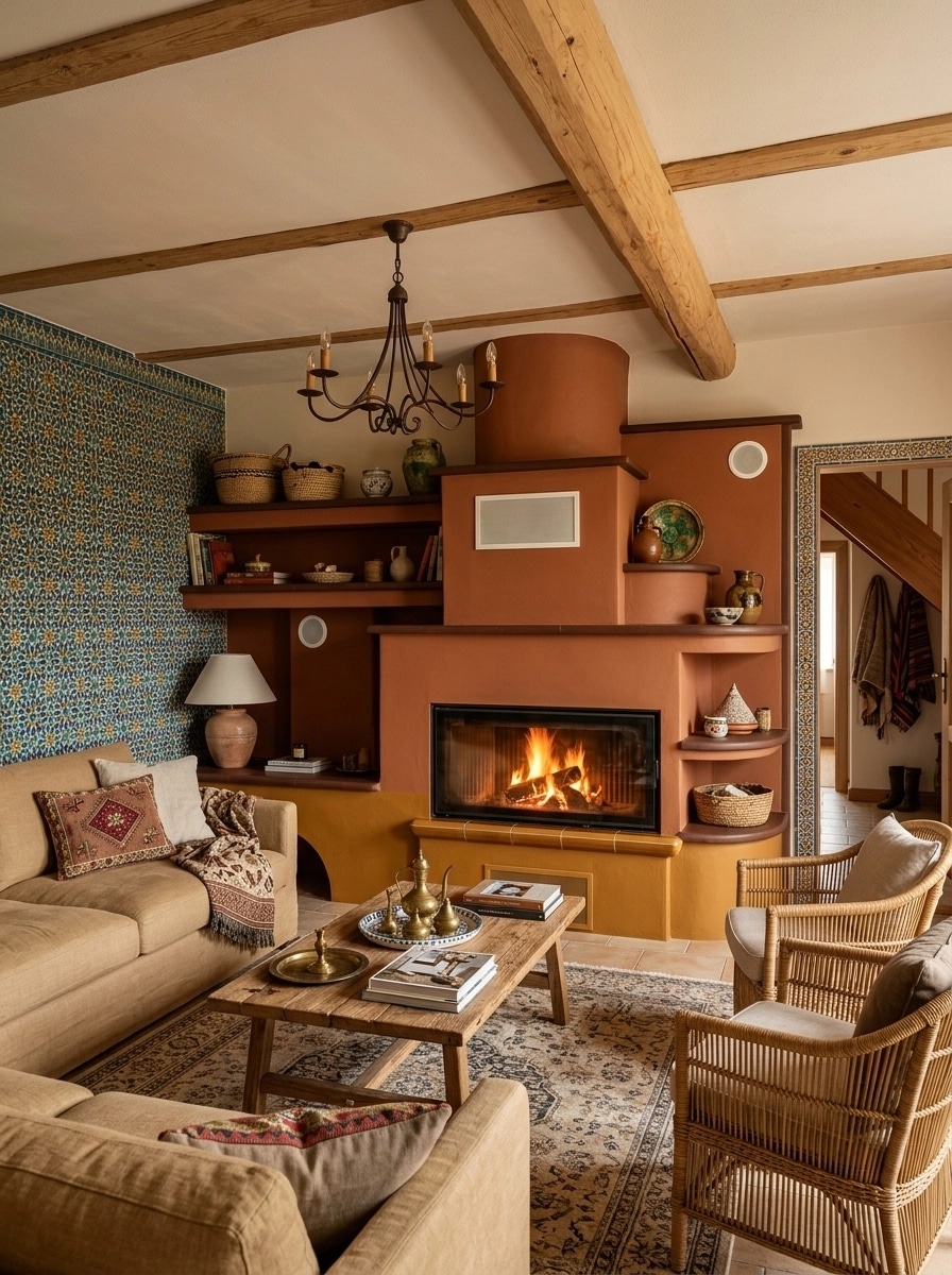 Interior design in Mediterranean style — Living Room by GenRoom AI