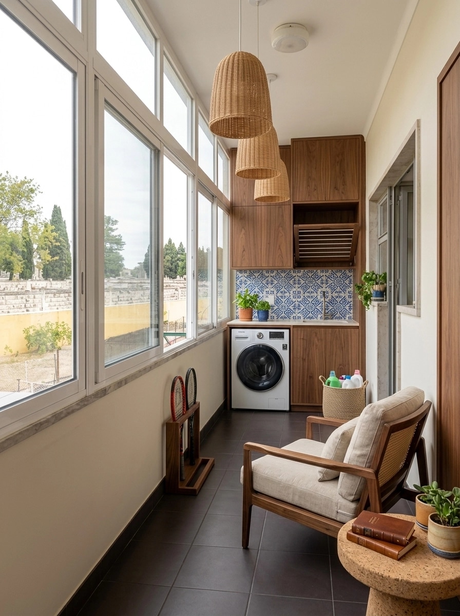 Interiördesign i stilen Portuguese Modern — balcony av GenRoom AI