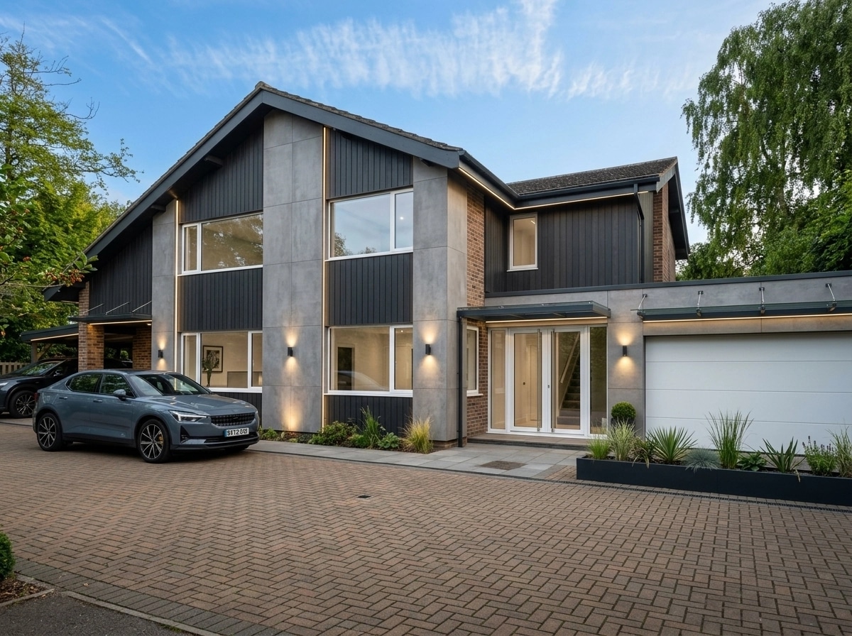 Contemporary Facade Facade design — facade photo by GenRoom AI