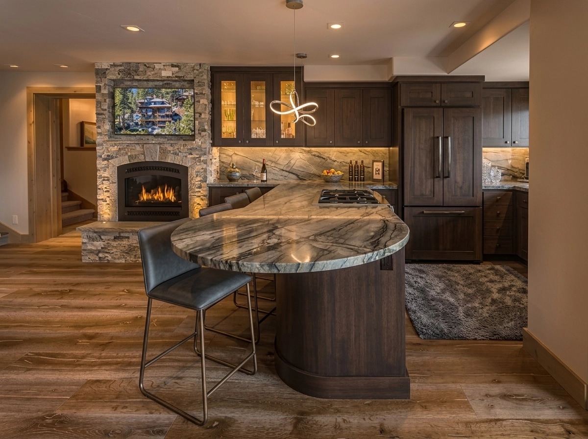 Contemporary Kitchen design — interior photo by GenRoom AI