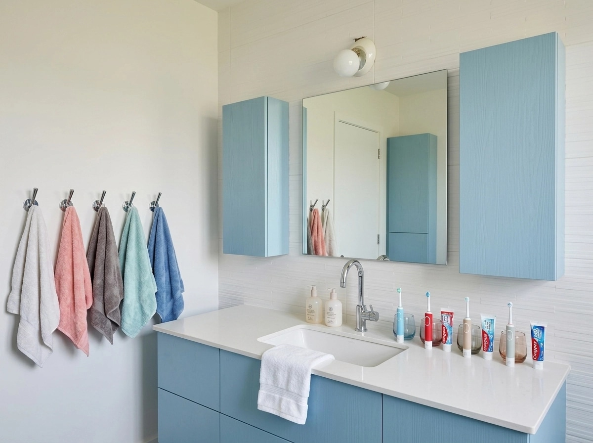 Bathroom interior in no_style style — photo by GenRoom AI