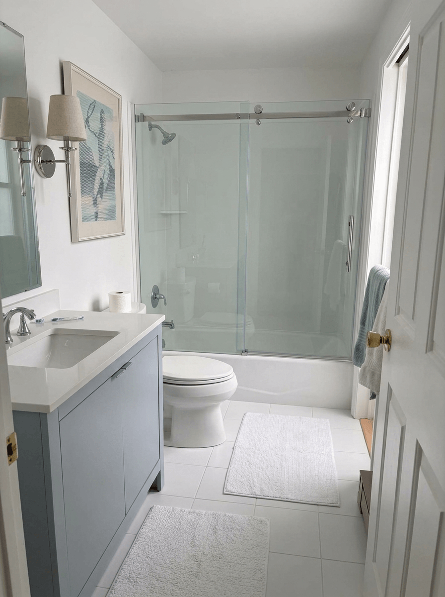 Bathroom interior in no_style style — photo by GenRoom AI