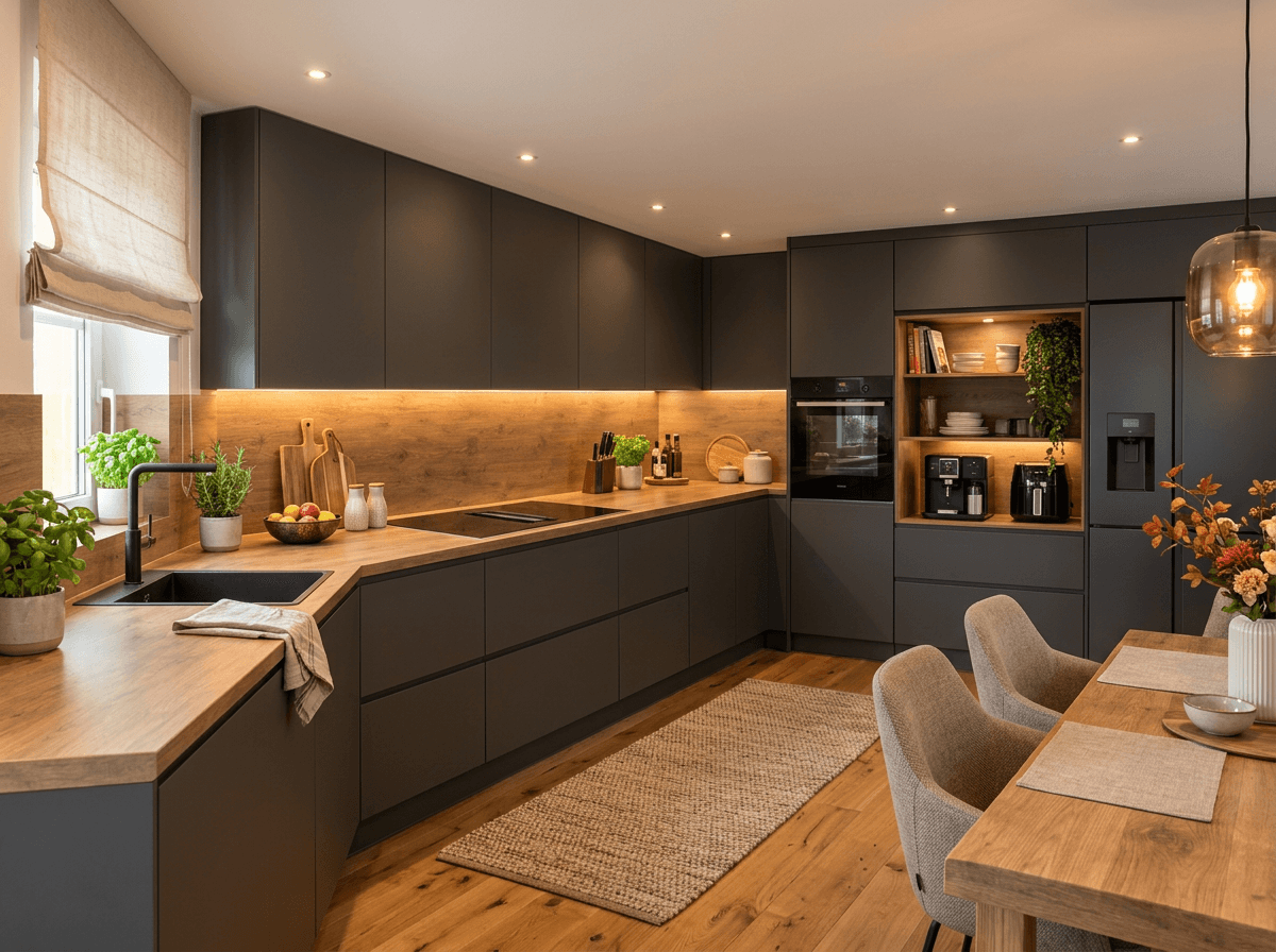 Contemporary Kitchen design — interior photo by GenRoom AI