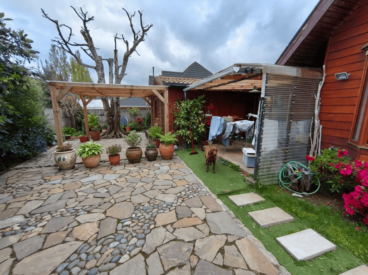 Yard design in no_style style — photo by GenRoom AI