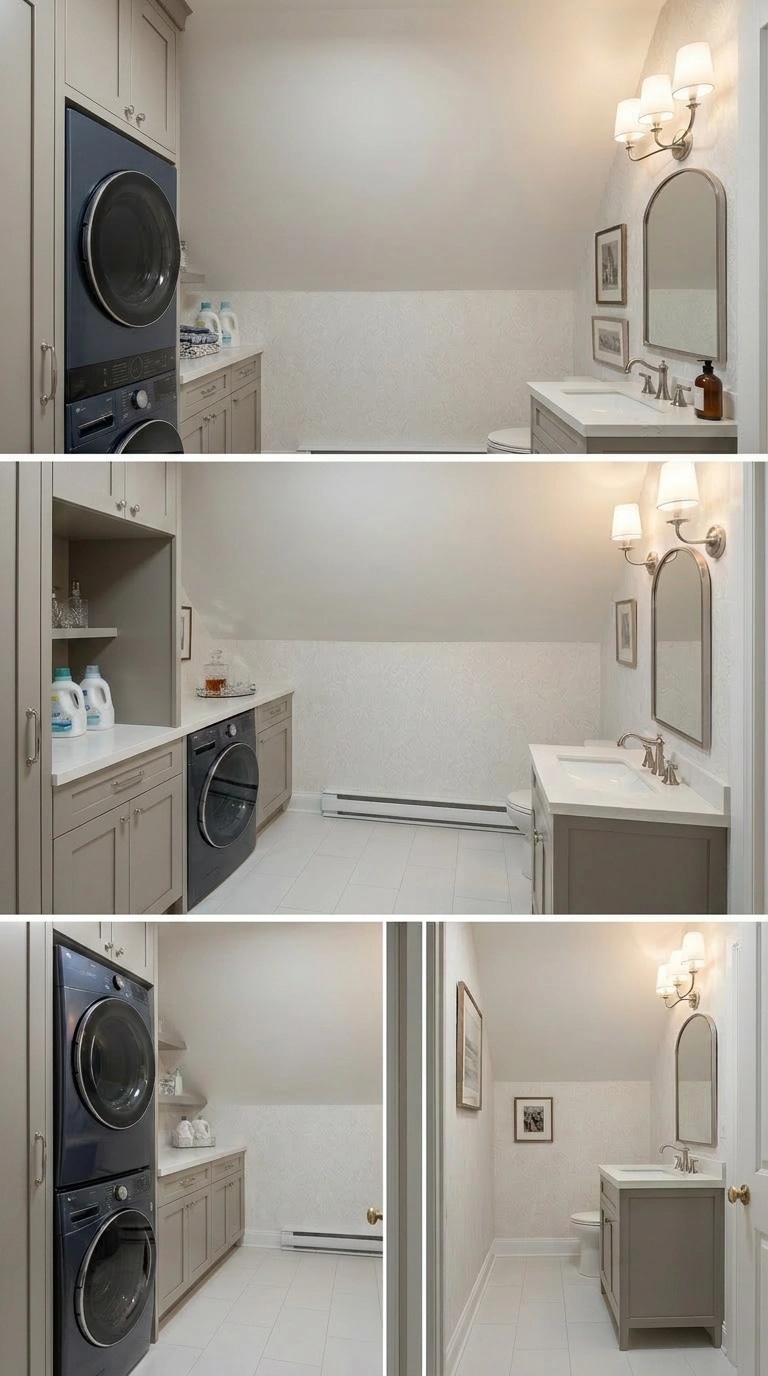 Interior design in Transitional style — Bathroom by GenRoom AI