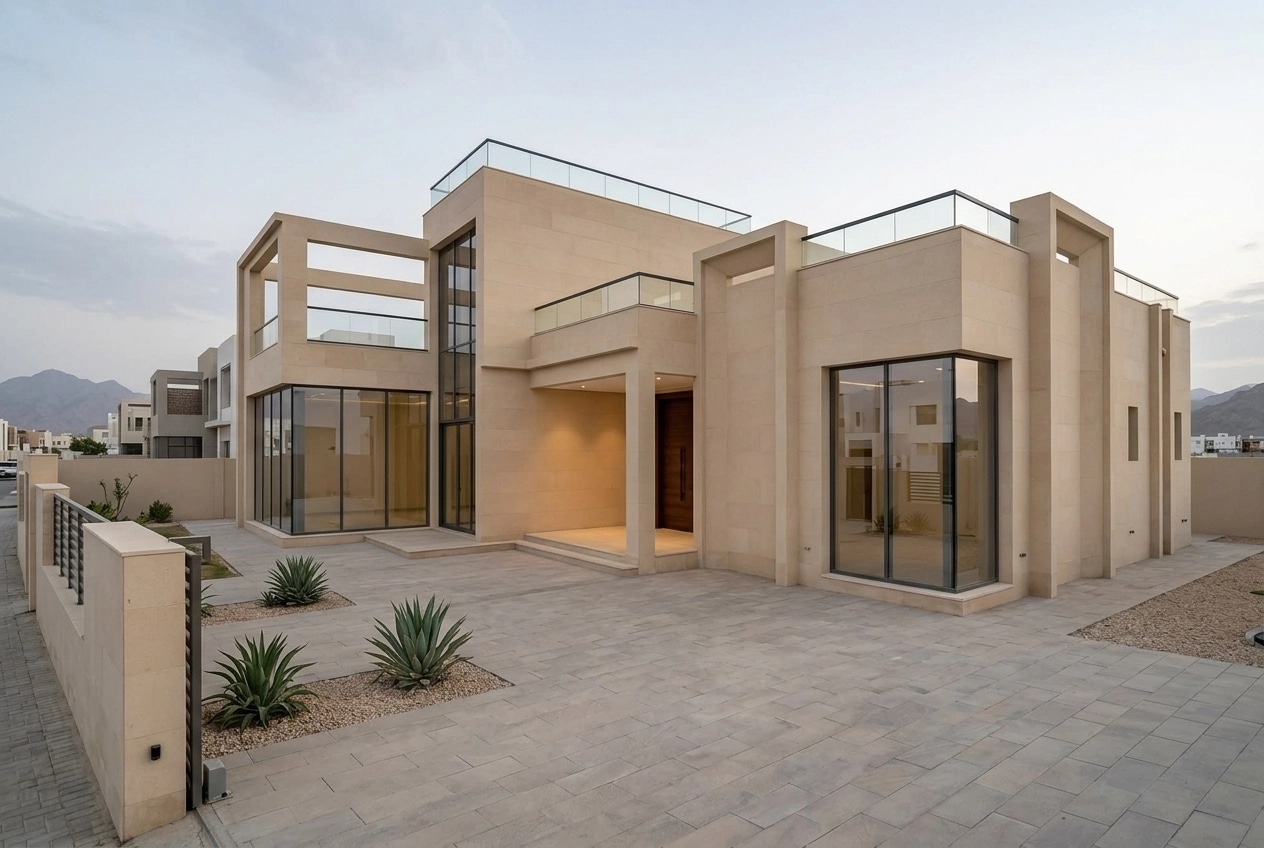 Minimalist Facade Facade design — facade photo by GenRoom AI