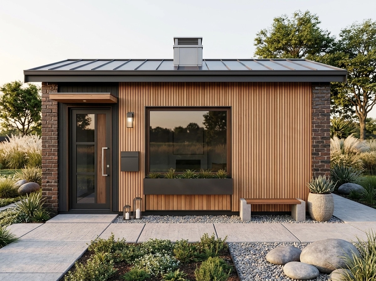 Scandinavian Facade Facade design — facade photo by GenRoom AI