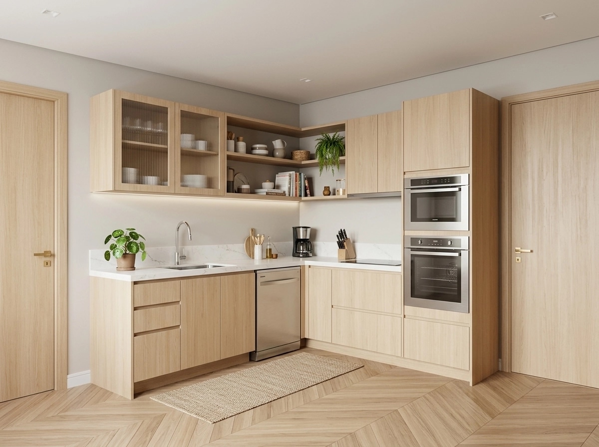 Scandinavian Kitchen design — interior photo by GenRoom AI