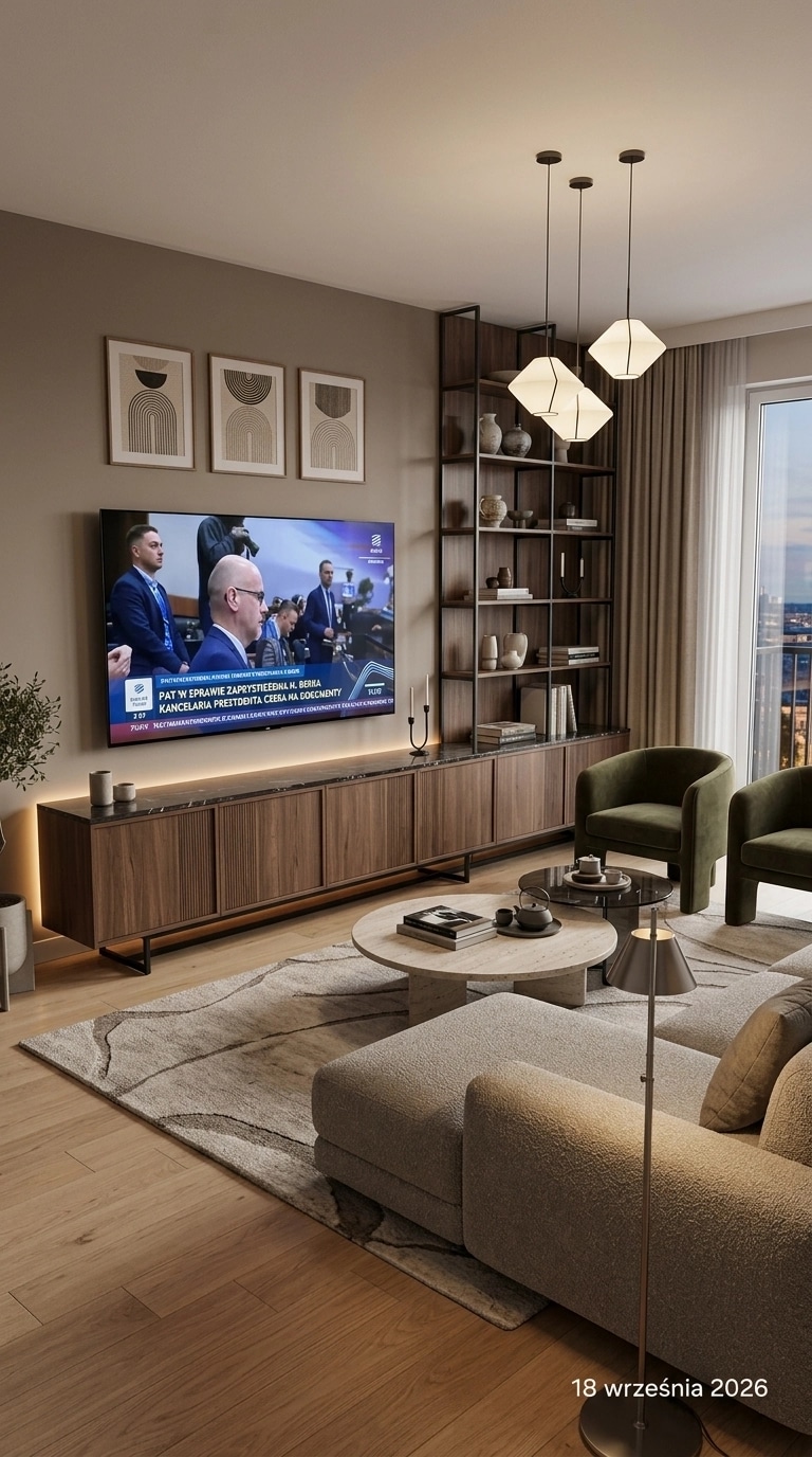 Interior design in Contemporary style — Living Room by GenRoom AI
