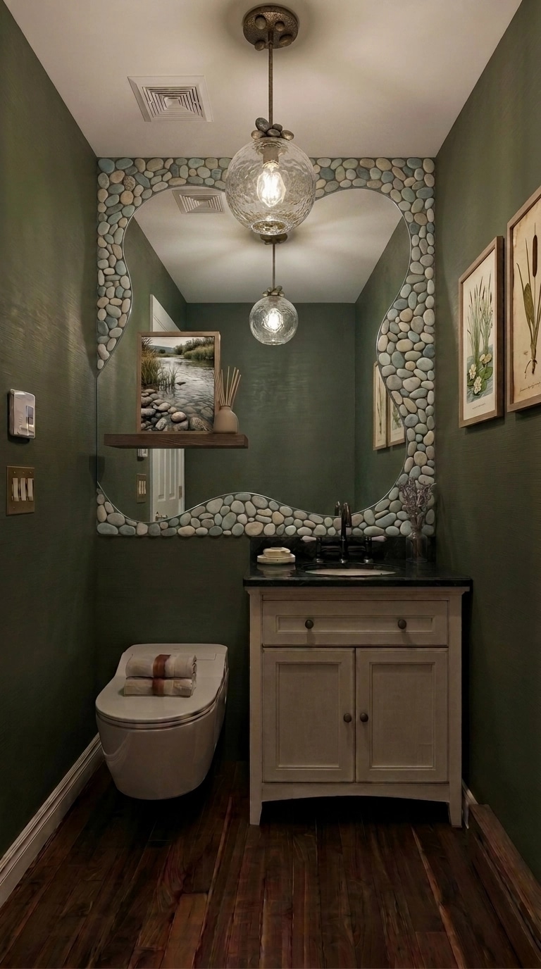 Interior design in Coastal / Hamptons style — Bathroom by GenRoom AI