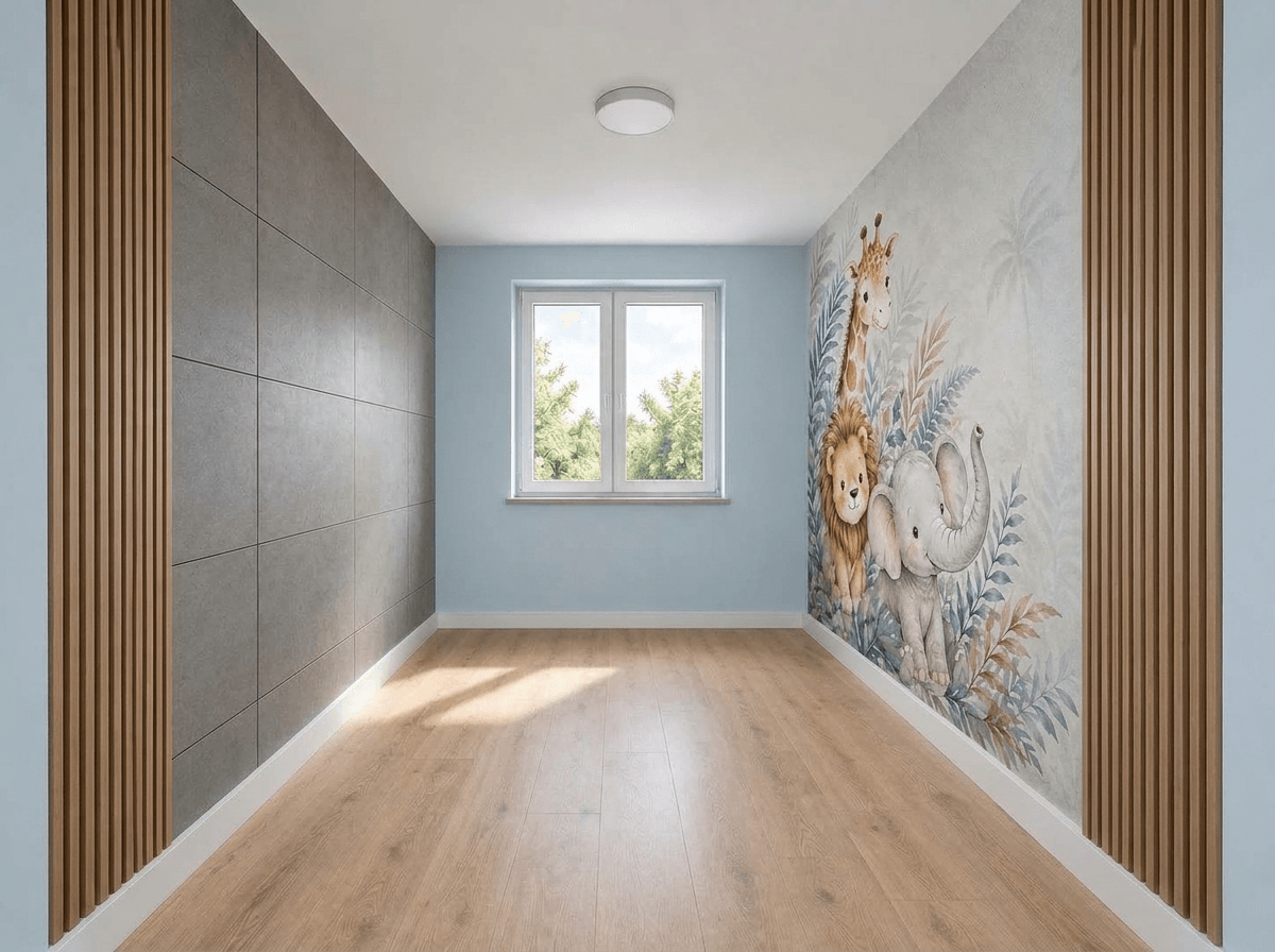 Kids Room interior in no_style style — photo by GenRoom AI