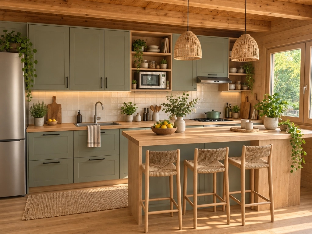 Interior design in Scandinavian style — Kitchen by GenRoom AI