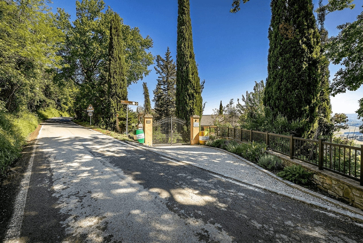 Landscape design in Mediterranean Yard style — Yard by GenRoom AI