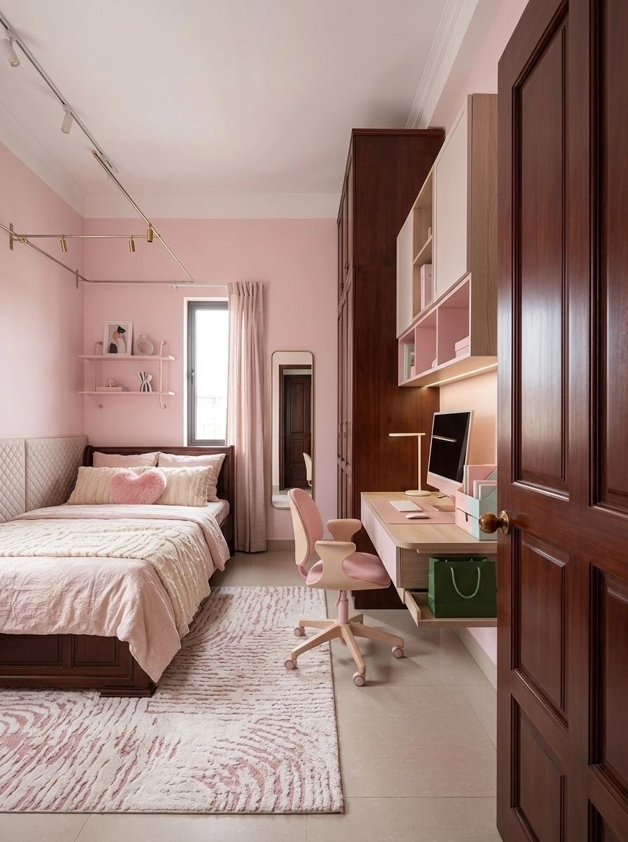 Contemporary Bedroom design — interior photo by GenRoom AI