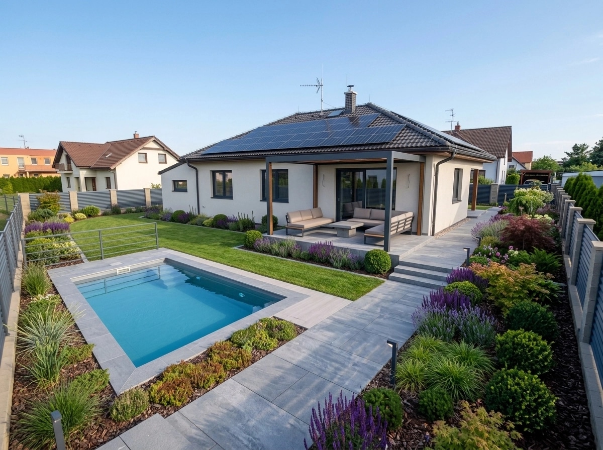 Landscape design in Contemporary Yard style — Yard by GenRoom AI