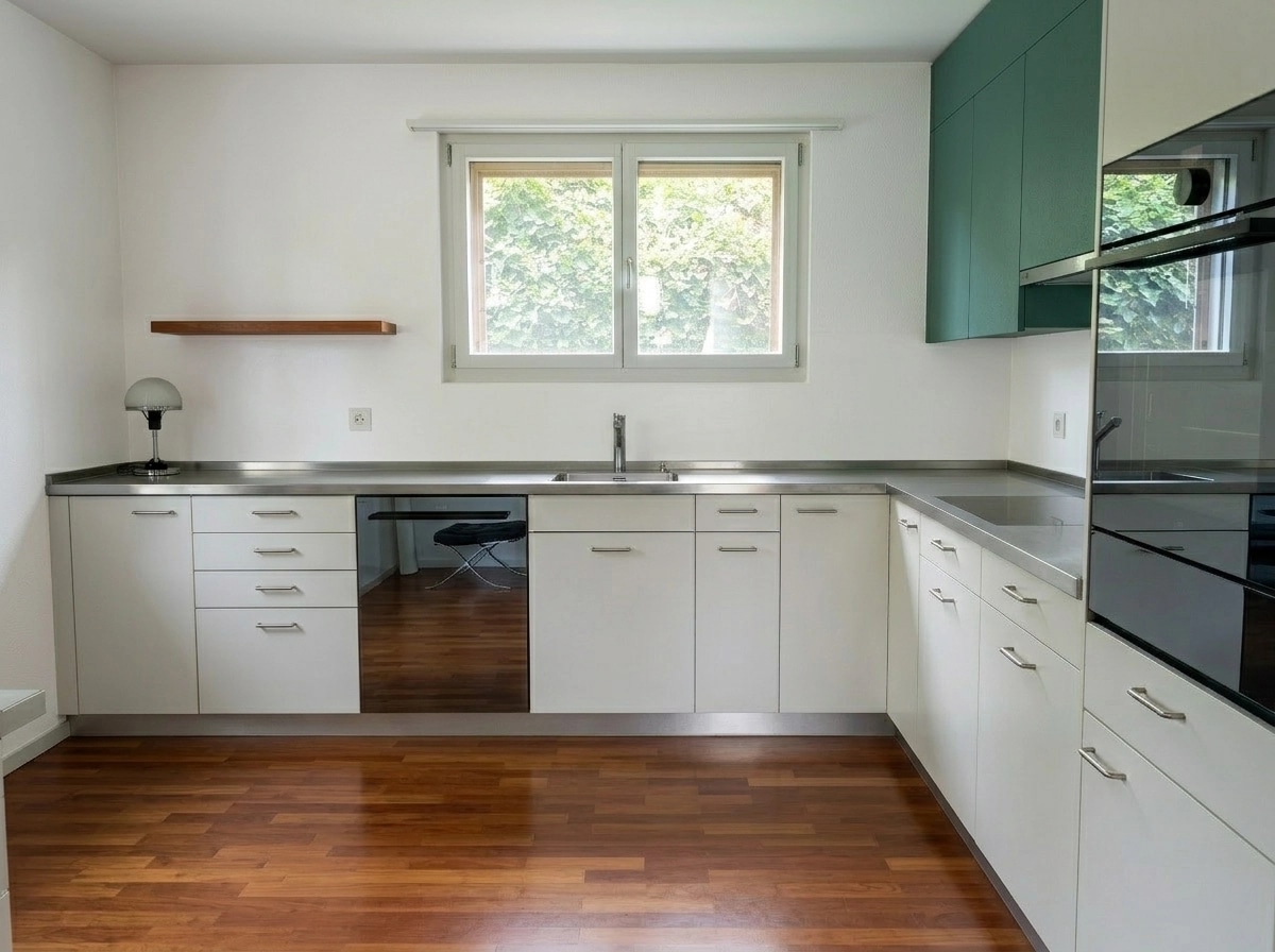 Design d'intérieur en style Bauhaus — Salon par GenRoom AI