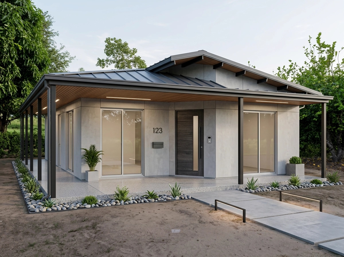 Minimalist Facade Facade design — facade photo by GenRoom AI