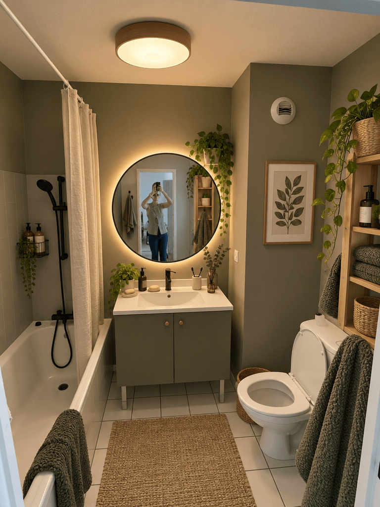 Bathroom interior in no_style style — photo by GenRoom AI