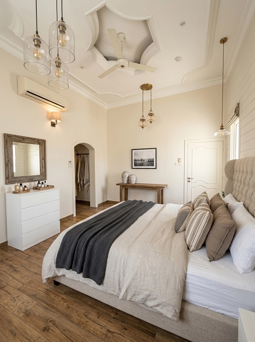 Interior design in Modern Farmhouse style — Bedroom by GenRoom AI