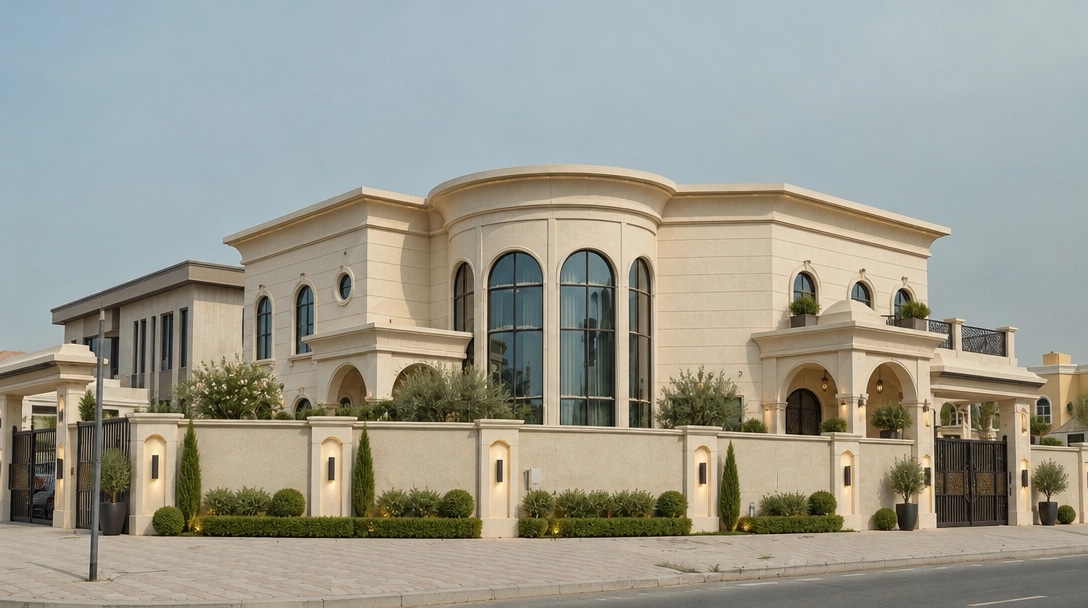 Facade design in Neoclassic Facade style — Facade by GenRoom AI