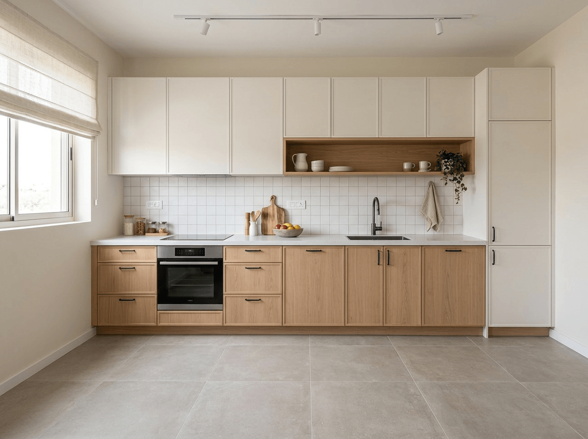 Scandinavian Kitchen design — interior photo by GenRoom AI