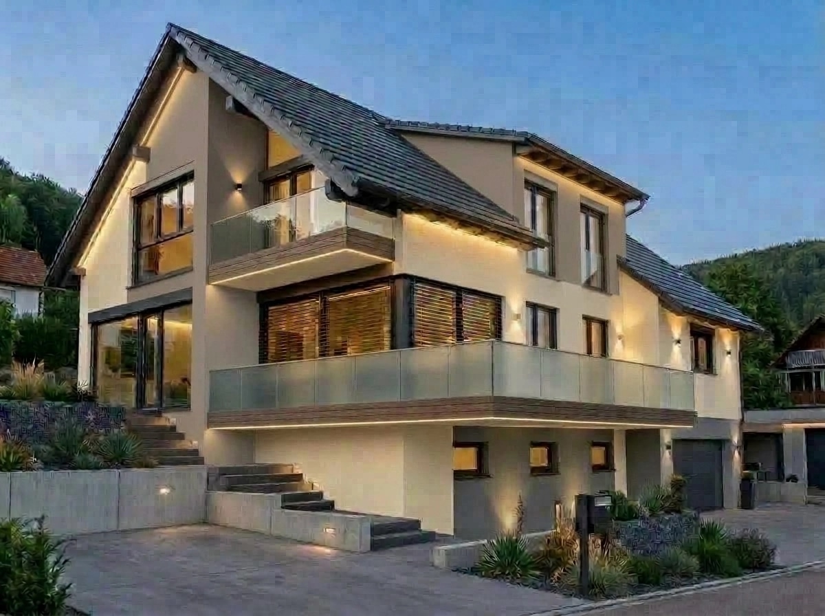 Facade design in Contemporary Facade style — Facade by GenRoom AI
